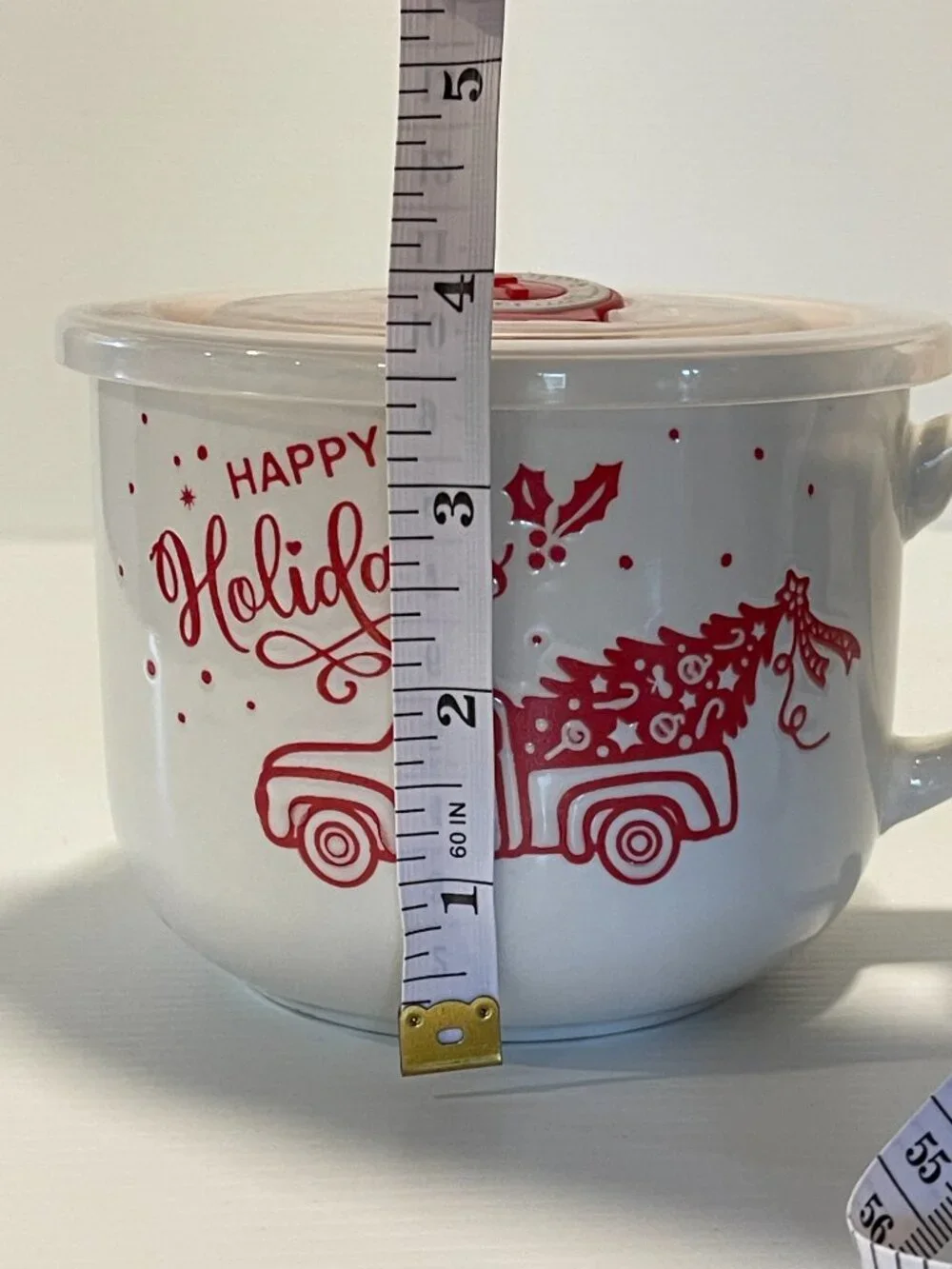 Ceramic soup mug